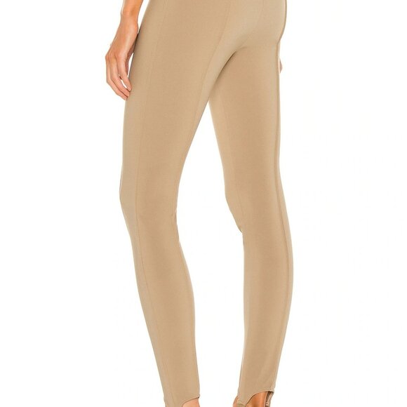 Song of Style Taupe Nude Pintuck seam Laurette Pants Size Medium - Picture 3 of 8